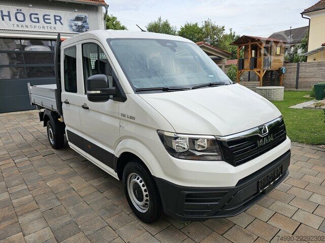 Van MAN TGE 3.180 Doka L3 3-Seiten-Kipper Kamera AHK