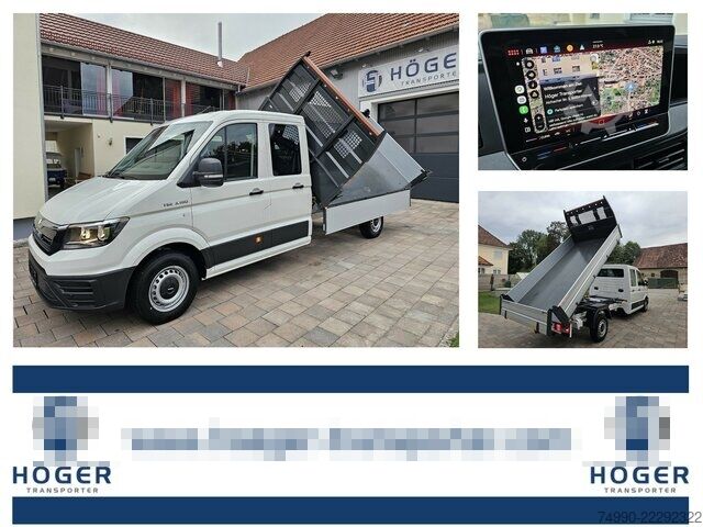 Van MAN TGE 3.180 Doka L4 Dreiseitenkipper Kamera AHK