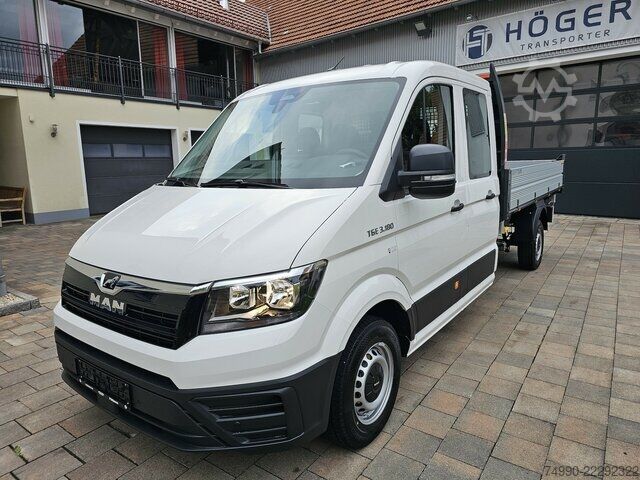 Van MAN TGE 3.180 Doka L4 Dreiseitenkipper Kamera AHK