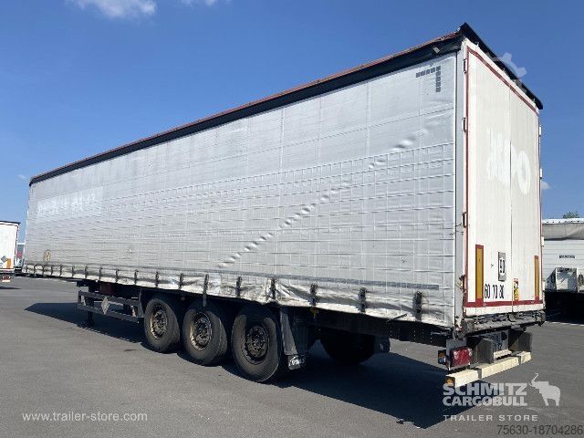 Auflieger mit Pritsche & Plane Schmitz Cargobull Semitrailer Curtainsider Standard