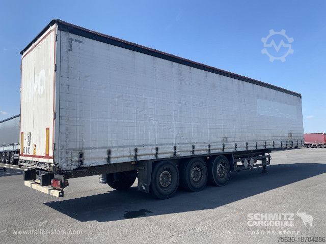 Auflieger mit Pritsche & Plane Schmitz Cargobull Semitrailer Curtainsider Standard