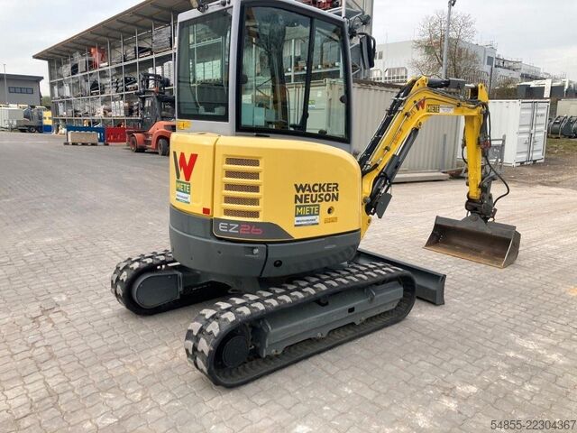 بیل مکانیکی کوچک Wacker Neuson EZ26