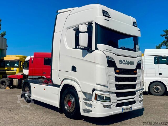 Standard-SZM Scania S500 2 tanks, Full air, Real leather, RETARDER,...