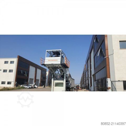 Betonmischanlage Polygonmach mobile 60m3/hour concrete batching plant