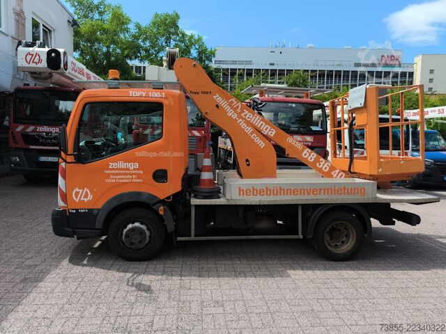车载式高空作业平台 Nissan Cabstar France Elevateur Topy 100-1