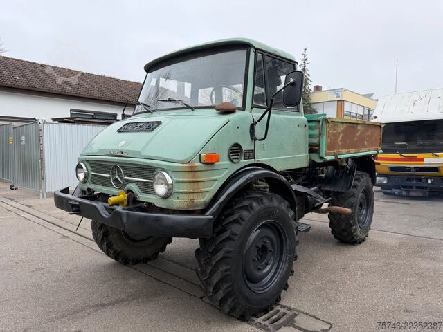 Mercedes-Benz Unimog 403, Pritsche, Kipper, 72 PS, voll funkt...