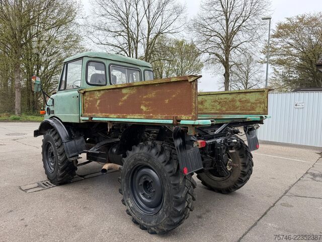  Mercedes-Benz Unimog 403, Pritsche, Kipper, 72 PS, voll funkt...