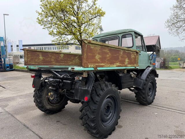  Mercedes-Benz Unimog 403, Pritsche, Kipper, 72 PS, voll funkt...