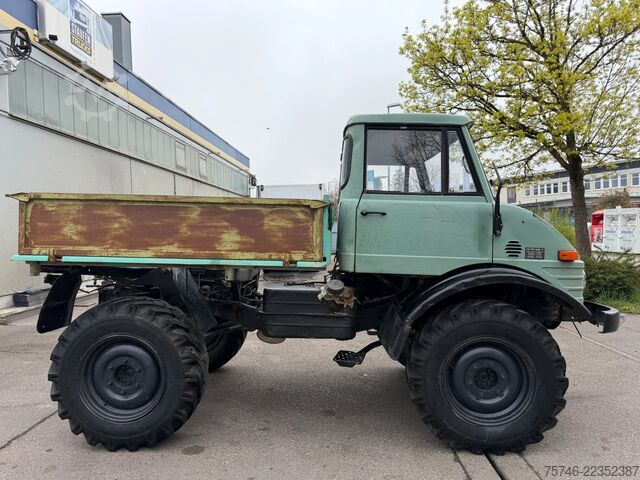 Mercedes-Benz Unimog 403, Pritsche, Kipper, 72 PS, voll funkt...
