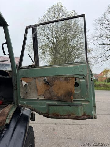 Tipper Mercedes-Benz Unimog 403, Pritsche, Kipper, 72 PS, voll funkt...