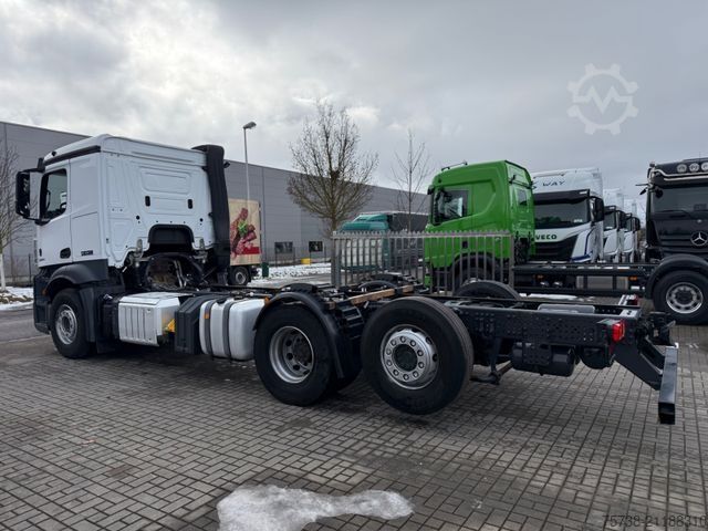 هيكل الشاحنة MERCEDES-BENZ Actros 2553 Fahrgestell/Retarder/Lenkachse/EU6D