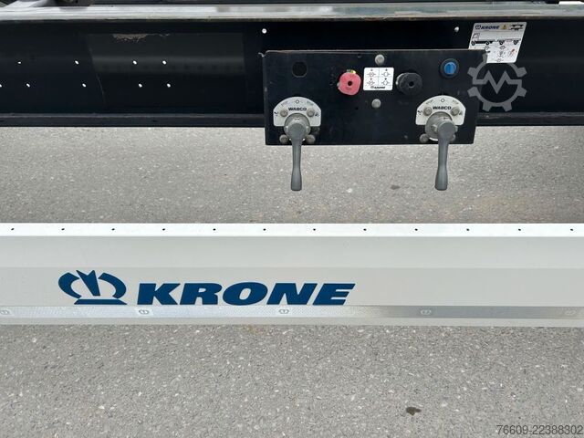 مقطورة بهيكل قابل للتبديل KRONE 2 Achswechselfahrgestell, Typ: MAXI AZW 18 eL3B7