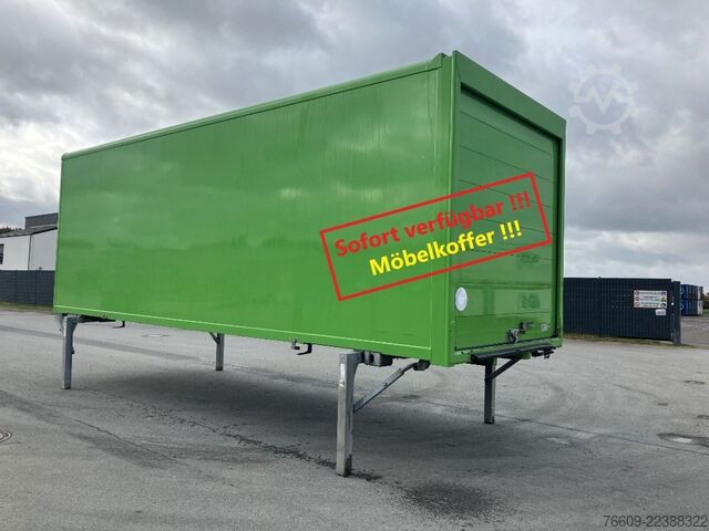 Сменный кузов прицеп SPIER Wechselbrücke Koffer
