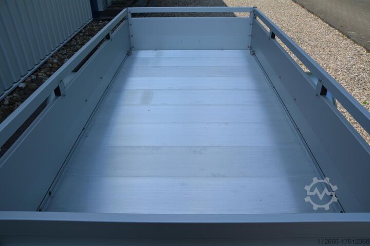 Car trailer Koch U4 ALUBODEN 250X125X45CM 750KG