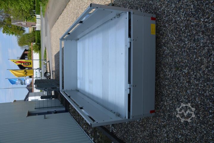 Car trailer Koch U4 ALUBODEN 250X125X45CM 750KG
