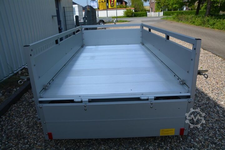 Car trailer Koch U4 ALUBODEN 250X125X45CM 750KG