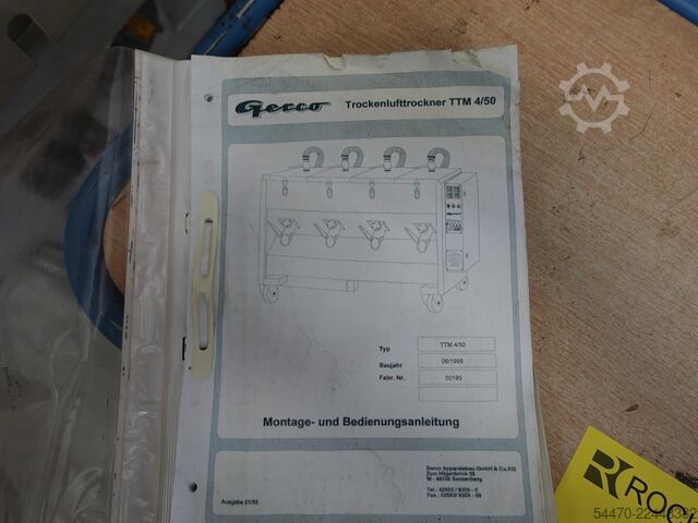 Máy sấy không khí khô nhiều buồng GERCO TTM4/50