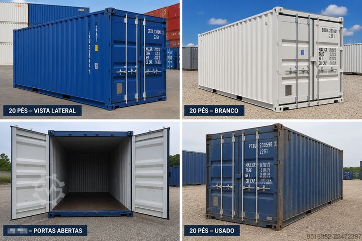 Contentor cisterna Singamas Dry Container 20pes