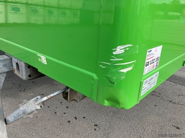Swap body trailer SPIER Wechselbrücke Koffer