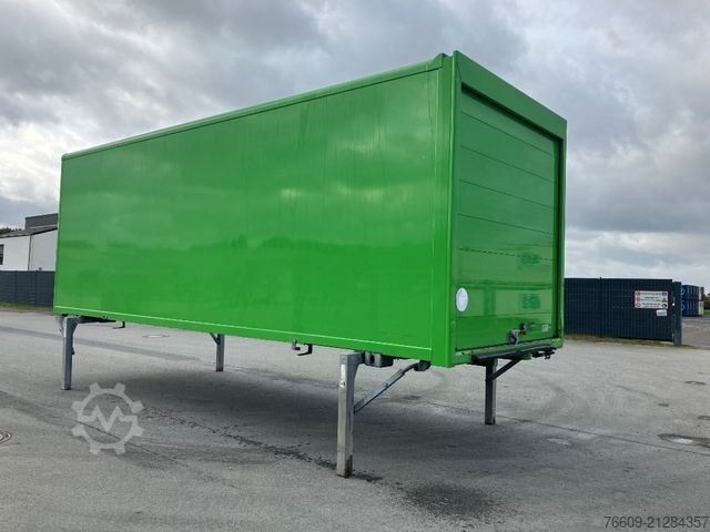 Swap body trailer SPIER Wechselbrücke Koffer