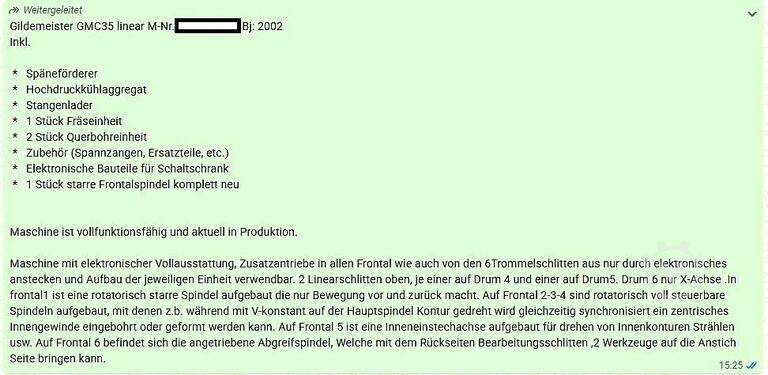 Platzhalter Gildemeister GMC