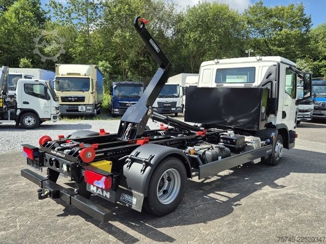 Telehoist kljukasti tovornjak man TGL 8.190 BL City Abollkipper Powermatic
