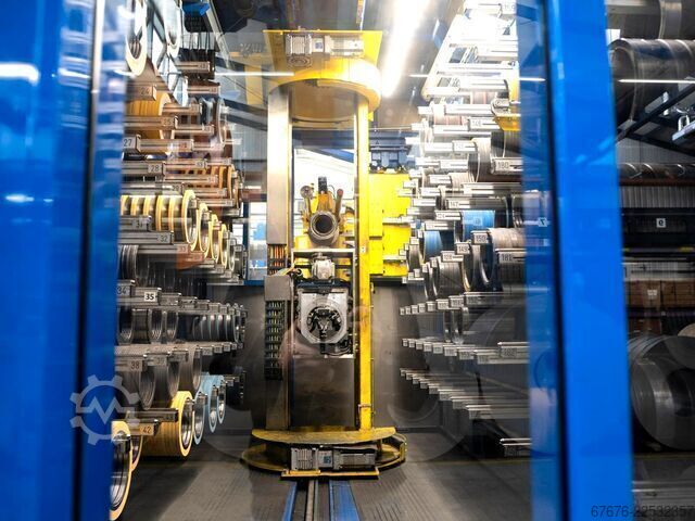Лінія подовжнього різання з роботом для виготовлення ножів NLT Guida Impianti Edelstahl 1650 x 5 mm