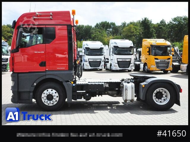 Staðlaður dráttarbíll MAN TGX 18,470, Hydraulik, Intarder Standklima Navi Sound