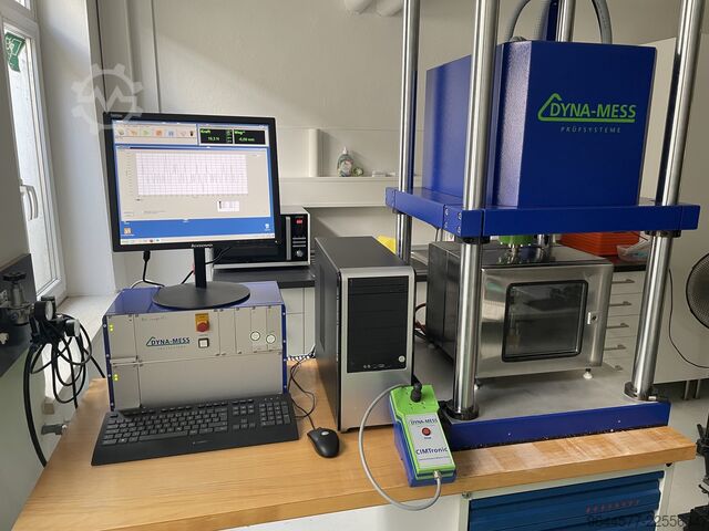Machine d'essais de cycles avec chambre climatique Dyna-Mess TP 10 kN HF