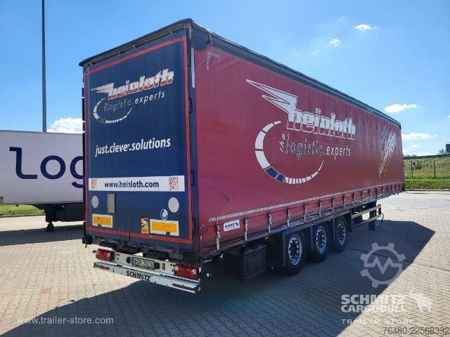 Відкритий напівпричіп з тентом Schmitz Cargobull Schiebeplane Mega