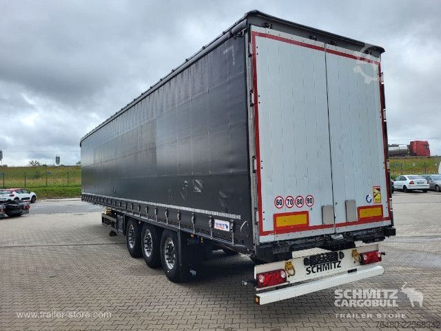 Semi-reboque aberto com lona Schmitz Cargobull Schiebeplane Standard