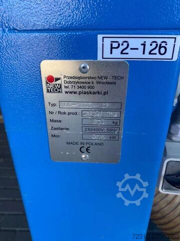 Máy phun cát - Buồng áp suất năm 2019. NEW-TECH Kabina ciśnieniowa typ - KCK-1000-FCP-UC