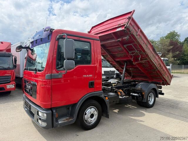 Фургон-самоскид MAN MAN TGL 8.180 K Kipper MEILLER 3,8 m *ZAA-AHK