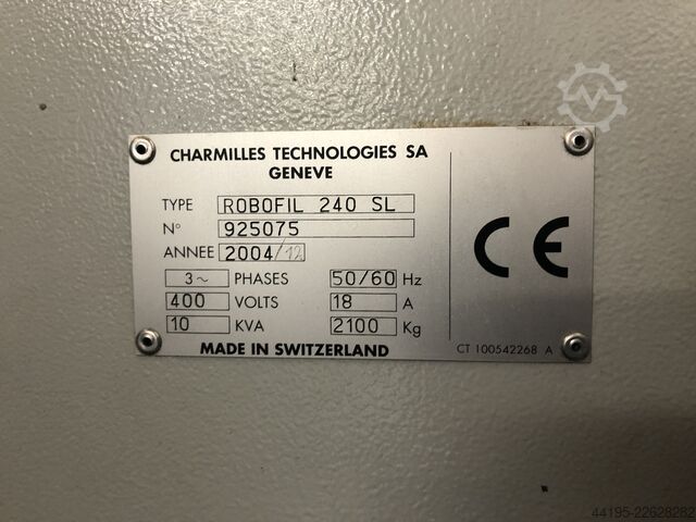 Máy cắt dây EDM Charmilles Robofil 240 SL