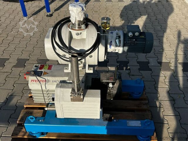 Pumpestasjon vakuumpumpe 70 m³/t Pfeiffer DUO 65 + OKTA 250 A + WD 235