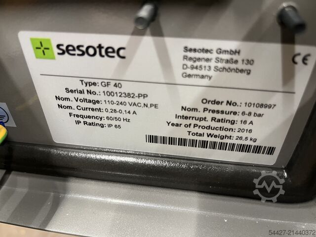 Málmskilju Sesotec GmbH GF 40