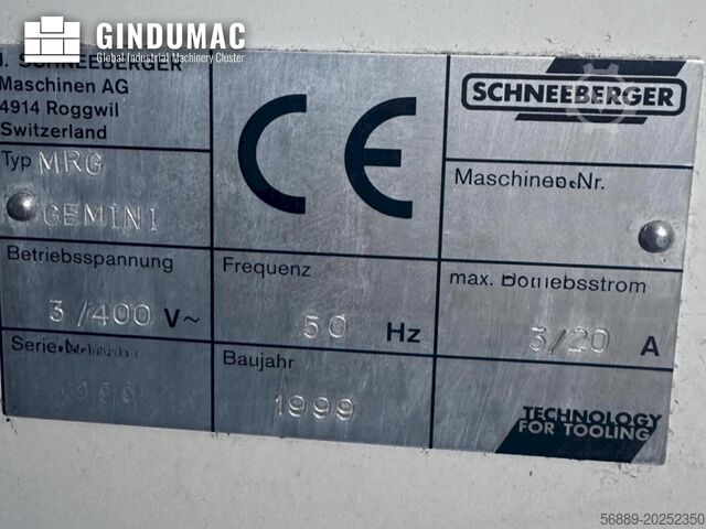 Mașină de măcinat Schneeberger MRG Gemini