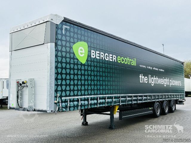 Semirremolque abierto con toldo Berger Curtainsider Mega