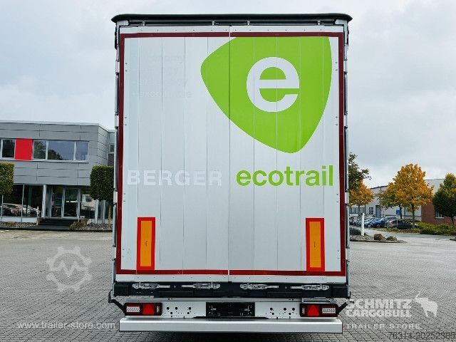 Semirremolque abierto con toldo Berger Curtainsider Mega
