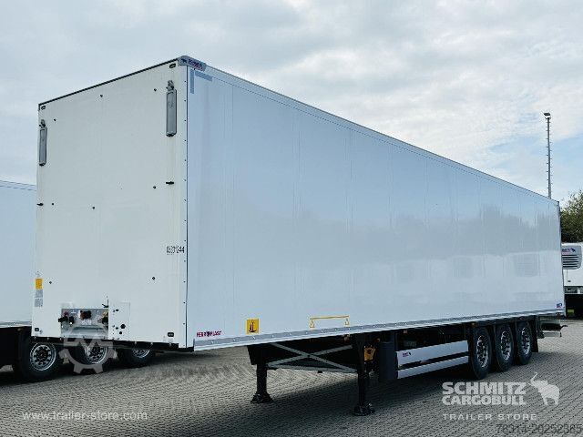 Kjølesemi Schmitz Cargobull Tiefkühler Standard Doppelstock Trennwand Rolltor