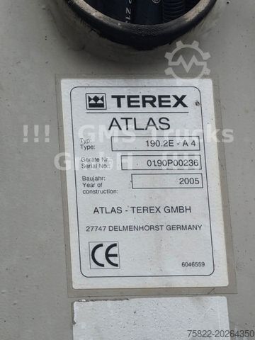 شاحنة قلابة ثلاثية الجوانب MERCEDES-BENZ Actros 1841 / 4X4 ALLRAD / Atlas 190 / Meiller