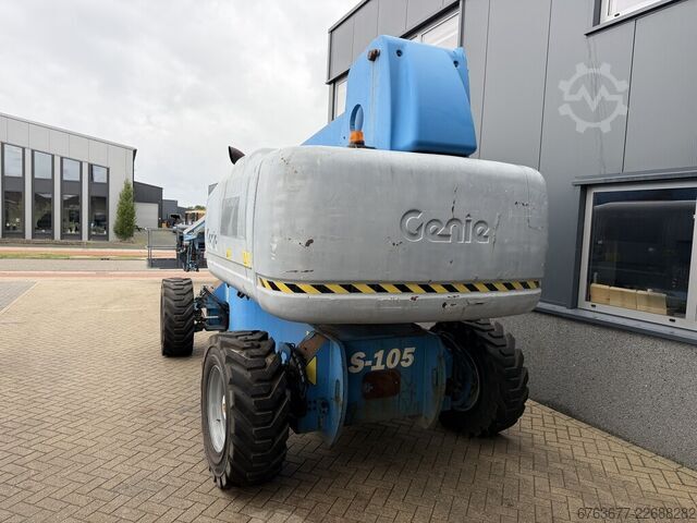 GENIE S-105 телескопический подъемник / автовышка 4x4x4 DEUTZ DIESEL, 3800 моточасов, рабочая высота GENIE S-105 Telescoop hoogwerker / boomlift 4x4x4 DEUTZ DIESEL 3800uur 34M Werkhoogte 2007