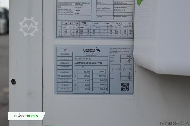 Semirremolque frigorífico SCHMITZ CARGOBULL SKO FP 60 ThermoKing SLXi 300