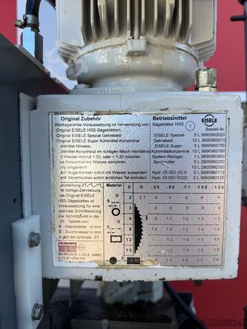Gergaji bulat sejuk, gergaji bulat, gergaji Behringer Eisele VMS 300