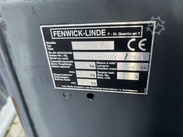 Elektromos háromkerekű targonca Linde E14