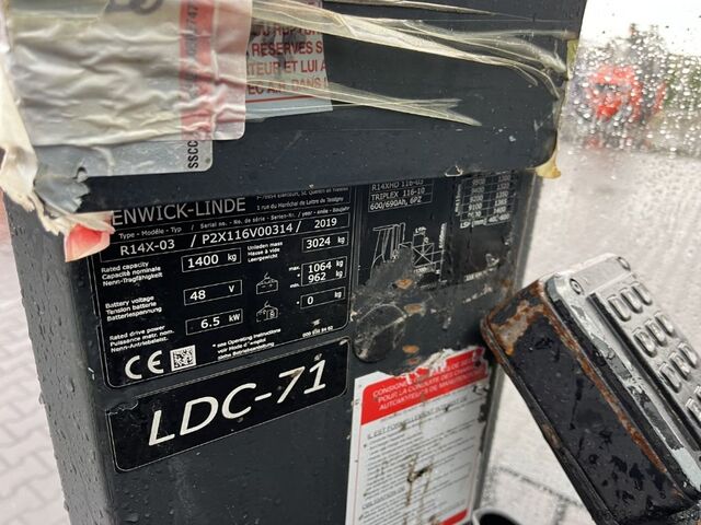 Nå lastebil Linde R14X