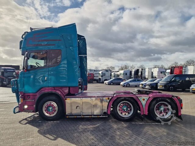  Scania R620-V8 Topline 6x4 - Manual gearbox - Retarder...