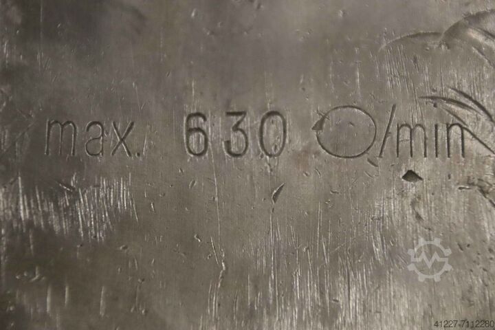 Plans for dreiebenk unbekannt Ø 560 mm