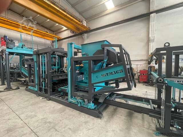 Izdelava betonskih blokov, briket, tlakovec Constmach BS-20 Concrete Block Making Machine