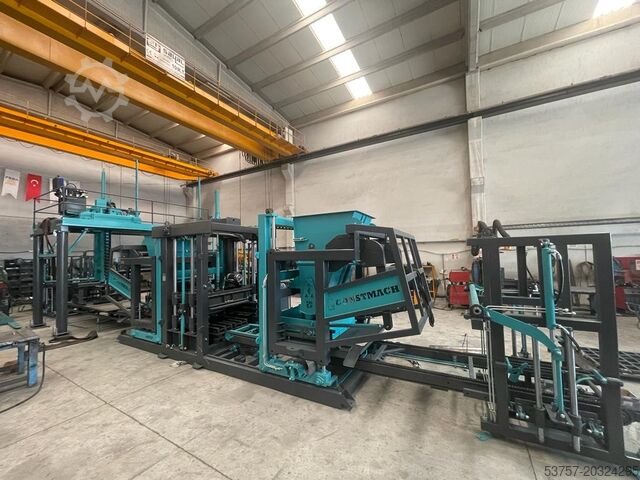 Izdelava betonskih blokov, briket, tlakovec Constmach BS-20 Concrete Block Making Machine